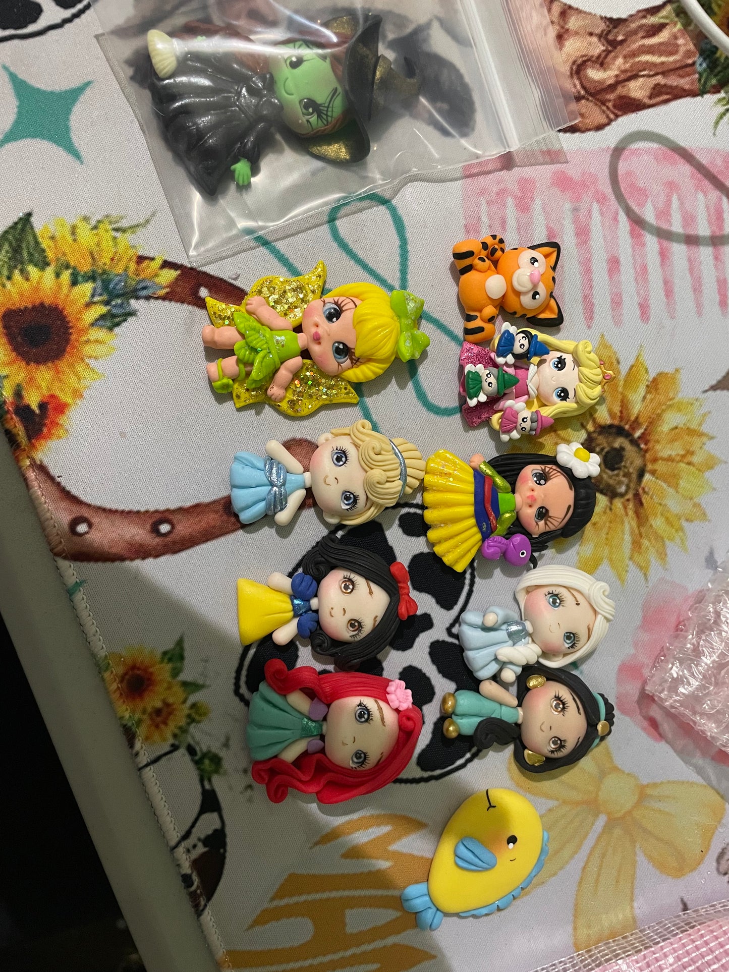 Clay doll pens