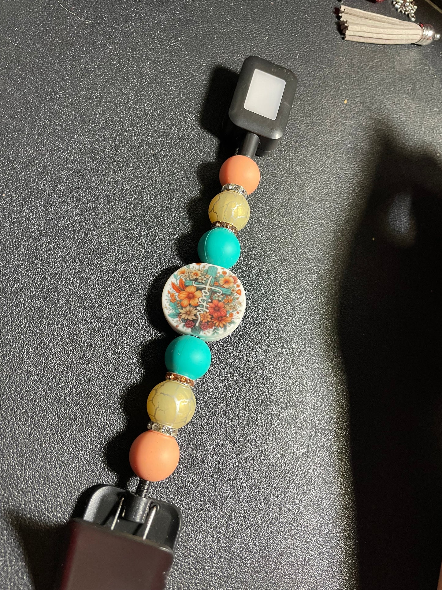Beaded book light