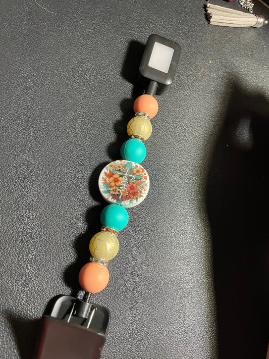 Beaded book light