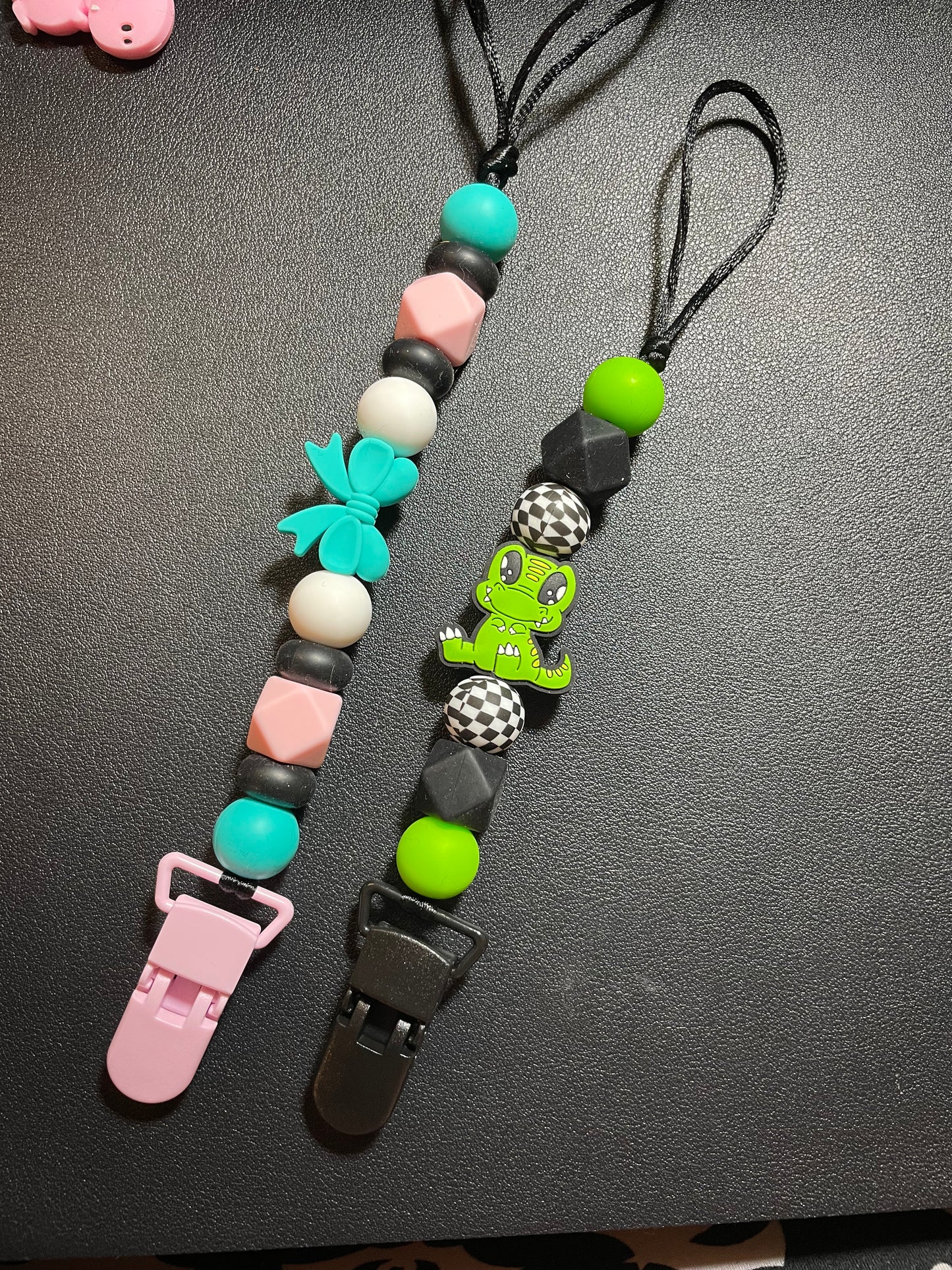 Pacifier/toy lanyard.